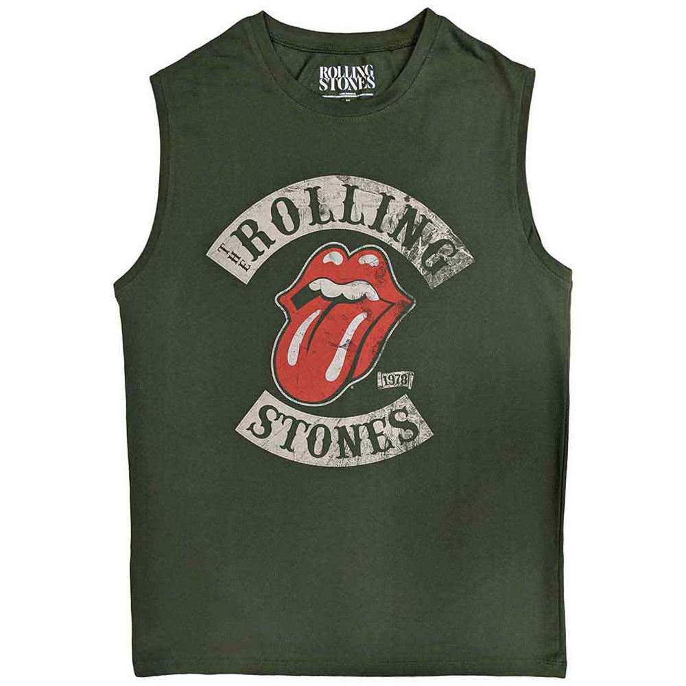 デッドストック!ザ・ローリング・ストーンズ’78アメリカツアー·タンクトップ ROLLING STONES ローリングストーンズ (来日 35周年 記念