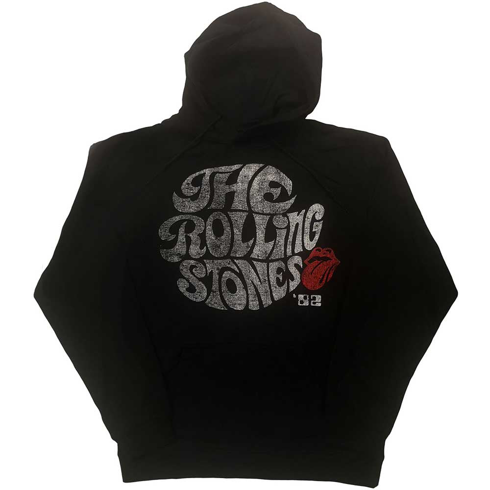 ROLLING STONES ローリングストーンズ (ブライアンジョーンズ追悼55周年 ) - Swirl Logo '82 / ECO-Pullover Hoodie / パーカー・スウェット / メンズ 【公式 / オフィシャル】