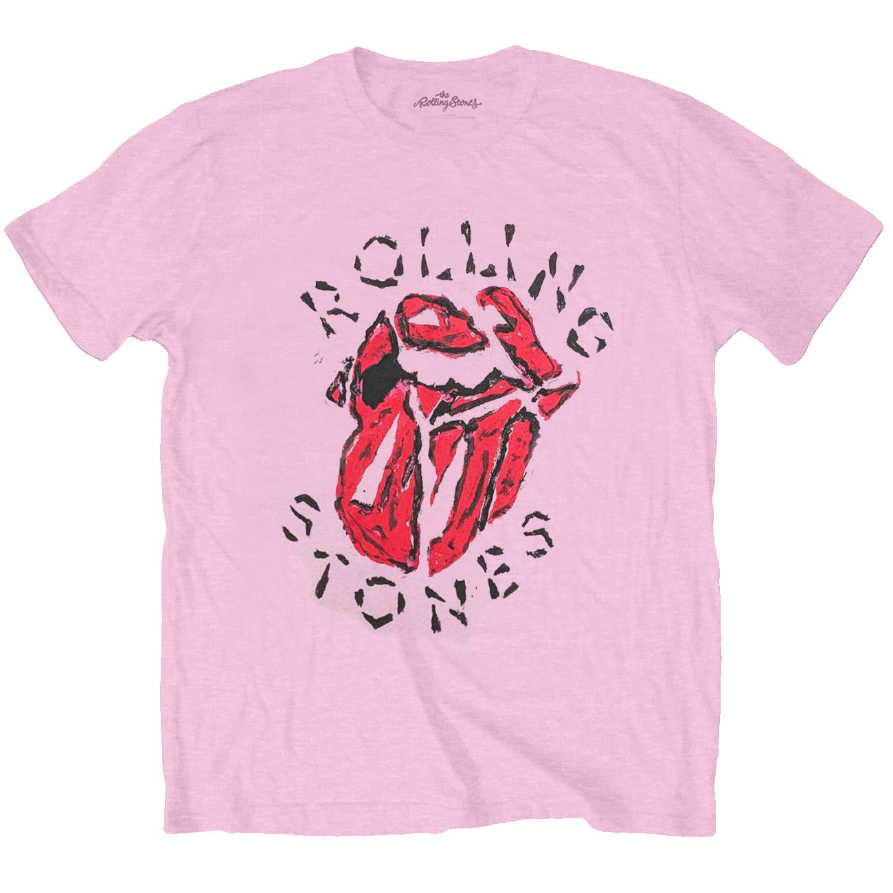 ROLLING STONES ローリングストーンズ (ブライアンジョーンズ追悼55周年 ) - Hackney Diamonds Painted Tongue / Tシャツ / メンズ 【公式 / オフィシャル】