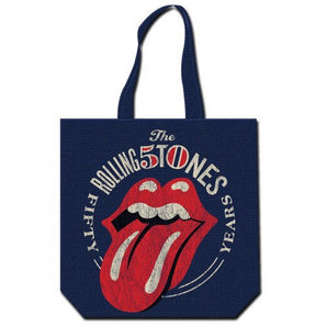 ROLLING STONES ローリングストーンズ (デビュー作 60周年 ) - 50th Anniversary / トートバッグ 【公式 / オフィシャル】