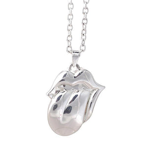 ROLLING STONES ローリングストーンズ (デビュー作 60周年 ) - Silver Tongue Necklace / ネックレス 【公式 / オフィシャル】