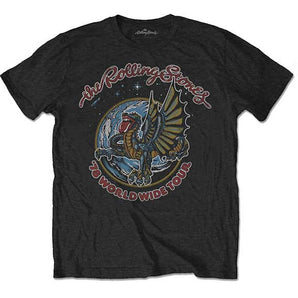 ROLLING STONES ローリングストーンズ (デビュー作 60周年 ) - DRAGON '78 / バックプリントあり / Tシャツ / メンズ 【公式 / オフィシャル】