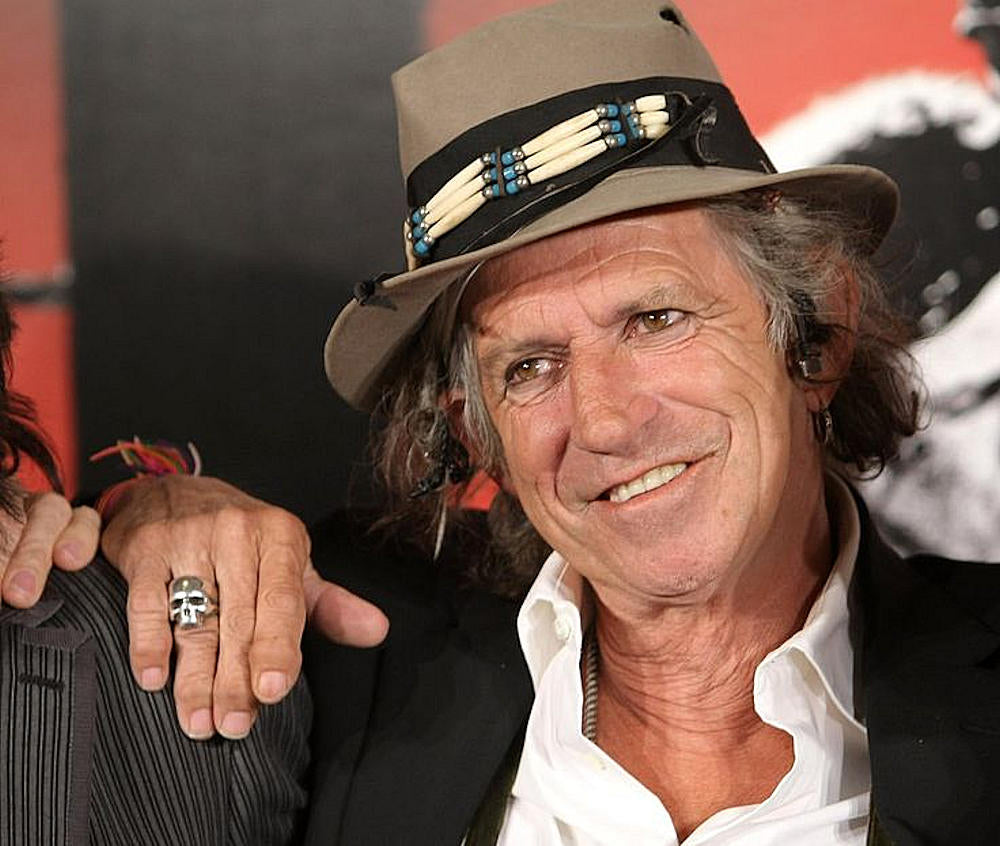 KEITH RICHARDS キースリチャーズ - SKULL RING / ケース付き