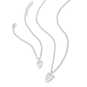 ROLLING STONES ローリングストーンズ (デビュー作 60周年 ) - Silver Tongue Necklace & Bracelet Set / ネックレス 【公式 / オフィシャル】