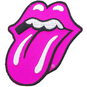 ROLLING STONES ローリングストーンズ (デビュー作 60周年 ) - CLASSIC TONGUE / ワッペン 【公式 / オフィシャル】