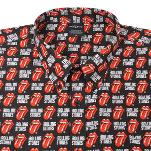 ROLLING STONES 롤링 스톤즈 (데뷔작 60주년) - Tongue and Text / 칼라 셔츠 / 맨즈