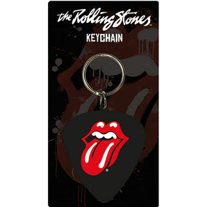 ROLLING STONES ローリングストーンズ - Plectrum / ラバー・キーリング / キーホルダー