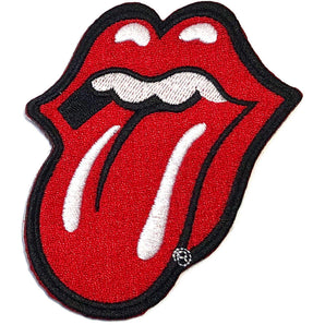 ROLLING STONES ローリングストーンズ (デビュー作 60周年 ) - CLASSIC TONGUE / ワッペン 【公式 / オフィシャル】