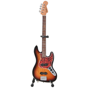 FENDER フェンダー - Sunburst Jazz Bass Miniature Guitar / ミニチュア楽器