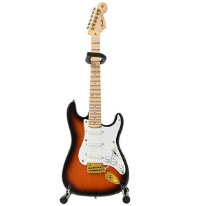 FENDER フェンダー - Stratocaster 60th Anniversary Sunburst / ミニチュア楽器 【公式 / オフィシャル】