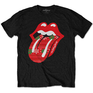 ROLLING STONES ローリングストーンズ (デビュー作 60周年 ) - 【クリスマス限定】Christmas Tongue / Tシャツ / メンズ 【公式 / オフィシャル】