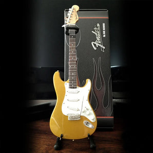 FENDER フェンダー - Metallic Gold Strat / ミニチュア楽器