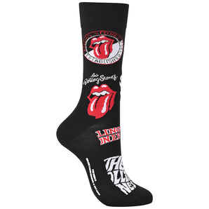 ROLLING STONES 롤링 스톤즈 (데뷔작 60주년) - Logos / 양말 / 남성