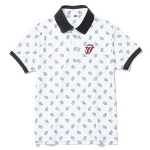 ROLLING STONES - (来日 35周年 記念 ) - RS LICKS Pattern / White