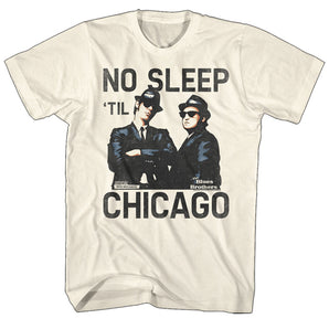 【予約商品】 BLUES BROTHERS ブルースブラザーズ (John Belushi 生誕 75周年 ) - NO SLEEP / Tシャツ / メンズ 【公式 / オフィシャル】