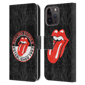 ROLLING STONES - (来日 35周年 記念 ) - Established 1962 レザー手帳型