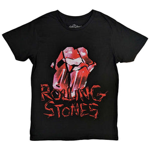 ROLLING STONES ローリングストーンズ (デビュー作 60周年 ) - Hackney Diamonds Cracked Glass Tongue / Tシャツ / メンズ 【公式 / オフィシャル】