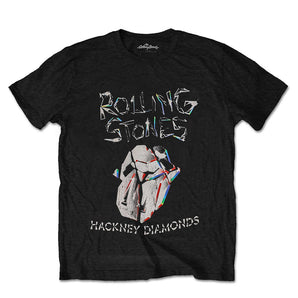 ROLLING STONES ローリングストーンズ (デビュー作 60周年 ) - Hackney Diamonds Faded Logo / Tシャツ / メンズ 【公式 / オフィシャル】