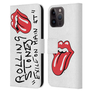 ROLLING STONES ローリングストーンズ (デビュー作 60周年 ) - Exile On Main St. レザー手帳型 / Apple iPhoneケース 【公式 / オフィシャル】