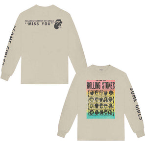 ROLLING STONES ローリングストーンズ (デビュー作 60周年 ) - Some Girls / バックプリントあり / 長袖 / アームプリントあり / Tシャツ / メンズ 【公式 / オフィシャル】