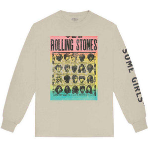 ROLLING STONES ローリングストーンズ (来日 35周年 記念 ) - Some Girls / バックプリントあり / 長袖 / アームプリントあり / Tシャツ / メンズ