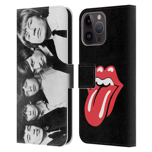 ROLLING STONES - (来日 35周年 記念 ) - Classic Group Photo レザー手帳型