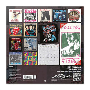 【廃番ラスト販売/特別価格】ROLLING STONES ローリングストーンズ - 2025 SQUARE CALENDAR / カレンダー・ダイアリー