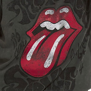 ROLLING STONES ローリングストーンズ (来日 35周年 記念 ) - ITS ONLY ROCK N ROLL STONE GRAY / タイダイ / Tシャツ / メンズ
