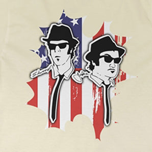 【予約商品】 BLUES BROTHERS ブルースブラザーズ (公開 45周年 ) - Patriotic / リンガー / Tシャツ / メンズ