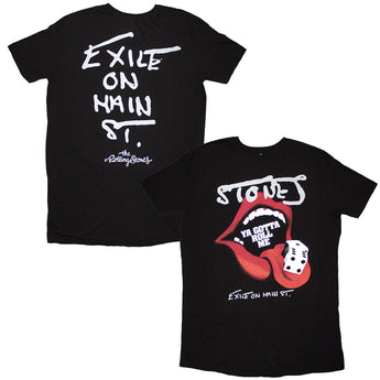 ROLLING STONES - (来日 35周年 記念 ) - Ya Gotta Roll Exile / バックプリントあり / Tシャツドレス