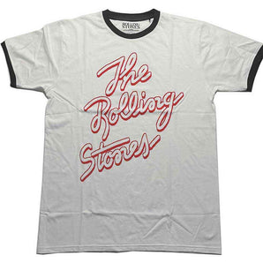 ROLLING STONES - (来日 35周年 記念 ) - Signature Logo / White / リンガー