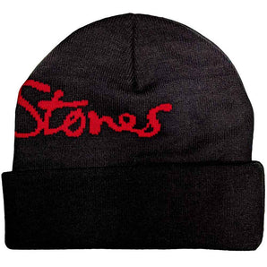 ROLLING STONES ローリングストーンズ (来日 35周年 記念 ) - Embellished Classic Tongue / ビーニー