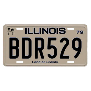 BLUES BROTHERS - (公開 45周年 ) - BLUESMOBILE LICENSE PLATE