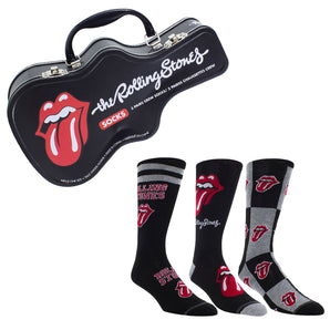ROLLING STONES - Logos / GUITAR TIN SOCK BOX / 3足セット