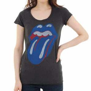 ROLLING STONES ローリングストーンズ (デビュー作 60周年 ) - BLUE AND LONESOME / Amplified（ ブランド ） / Tシャツ / レディース 【公式 / オフィシャル】