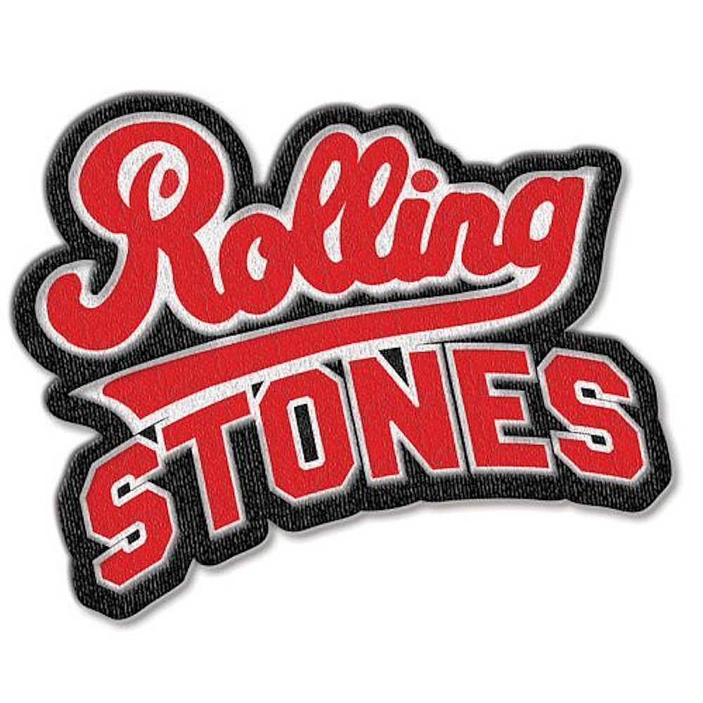 ROLLING STONES ローリングストーンズ (ブライアンジョーンズ追悼55周年 ) - TEAM LOGO / ワッペン 【公式 / オフィシャル】