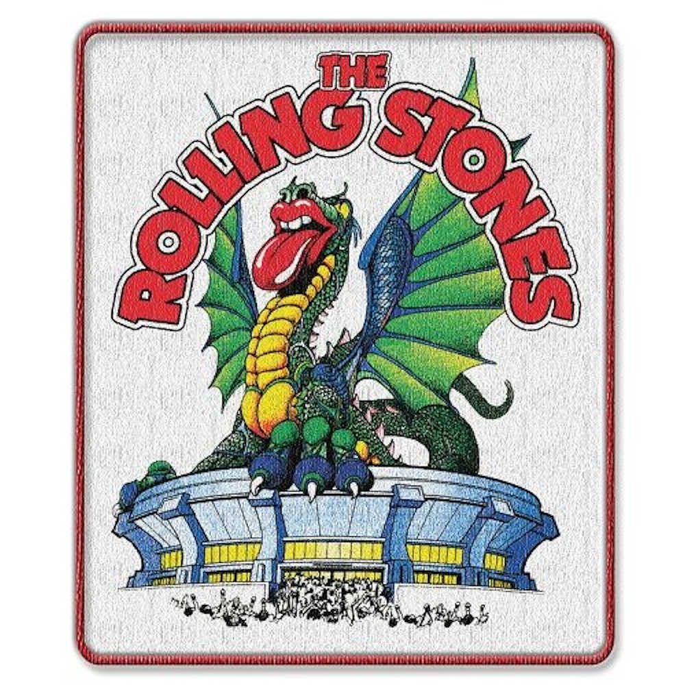 ROLLING STONES ローリングストーンズ (ブライアンジョーンズ追悼55周年 ) - DRAGON / ワッペン 【公式 / オフィシャル】