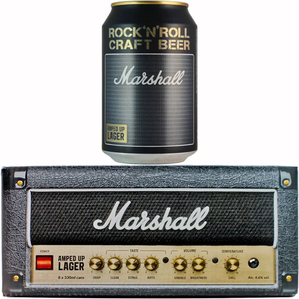 MARSHALL マーシャル - ロックンロールクラフトビール / 8本入りBOX（アンプヘッド） / ビール