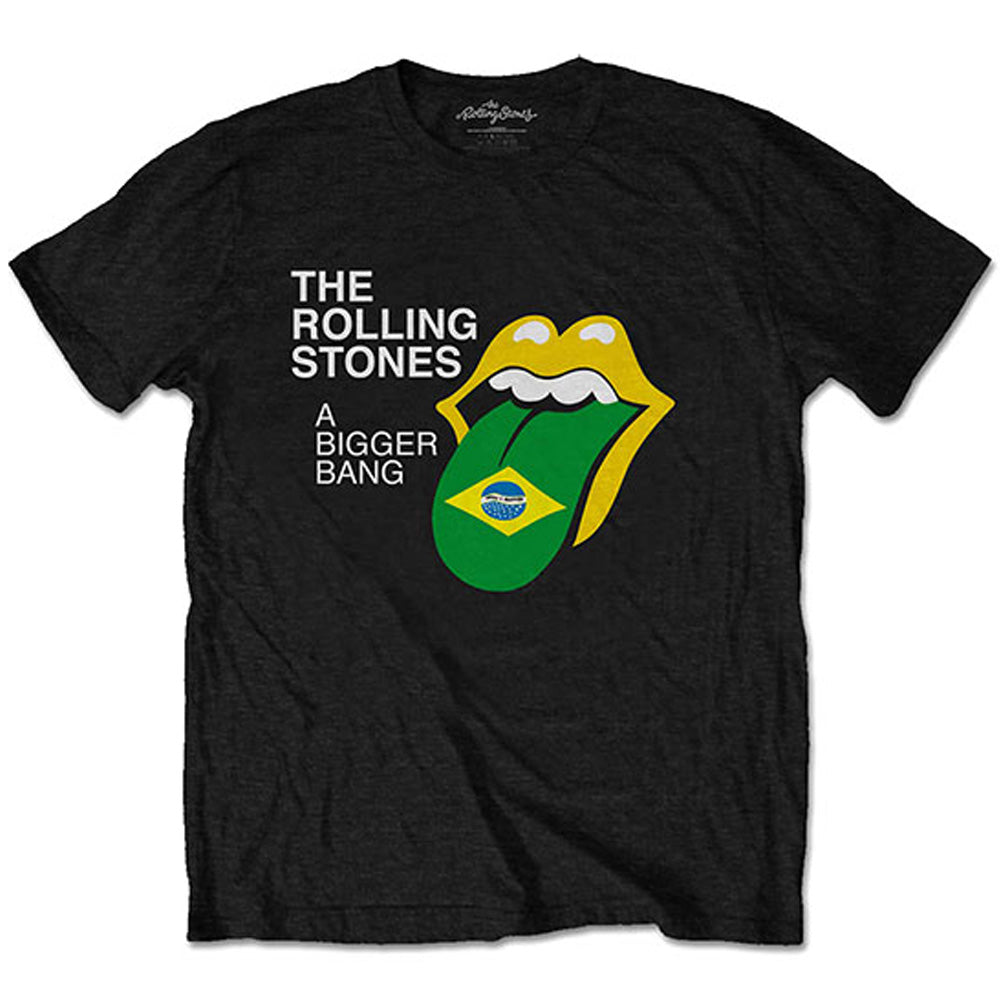 ROLLING STONES ローリングストーンズ (ブライアンジョーンズ追悼55周年 ) - Brazil '80 / バックプリントあり / Tシャツ / メンズ 【公式 / オフィシャル】