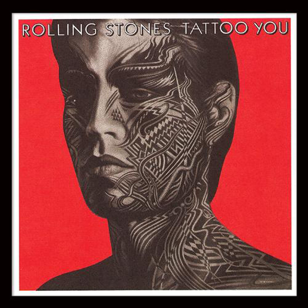 ROLLING STONES ローリングストーンズ (ブライアンジョーンズ追悼55周年 ) - Tattoo You / インテリア額 【公式 / オフィシャル】